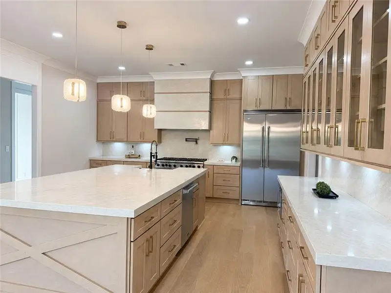 Furnished interior view inside a new home in , Buford (Image 8).