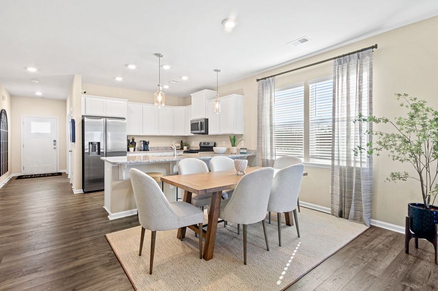 Representative furnished interior of a home built from the The Hazelwood by Stanley Martin Homes in Persimmon Hill, Lyman (Image 4).