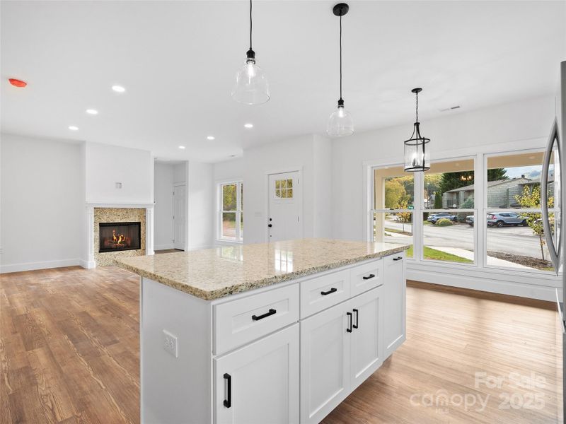 Furnished interior view inside a new home in , Waynesville (Image 7).