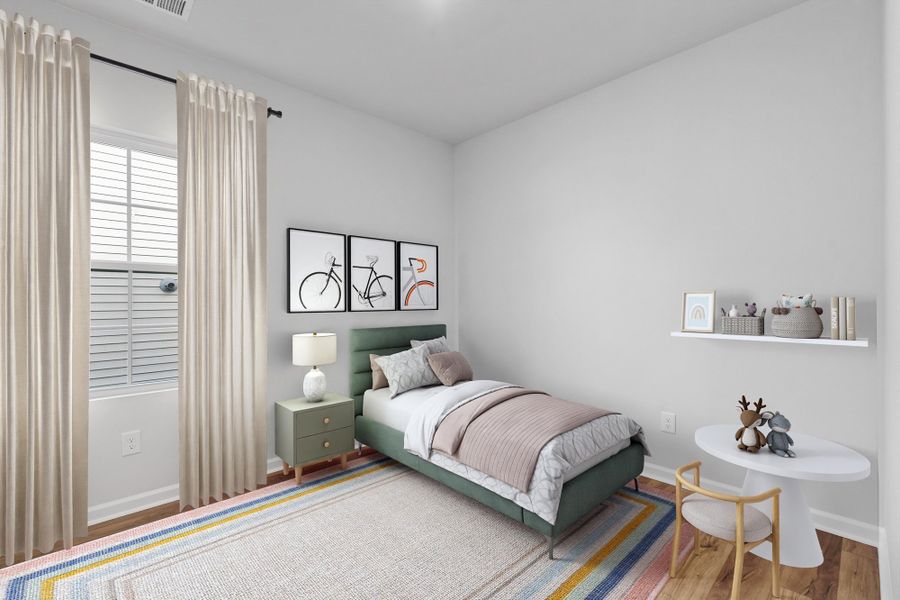 Representative furnished interior of a home built from the Ford - Genesis Value Collection by Mungo Homes in Golden Ridge, Youngsville (Image 11).