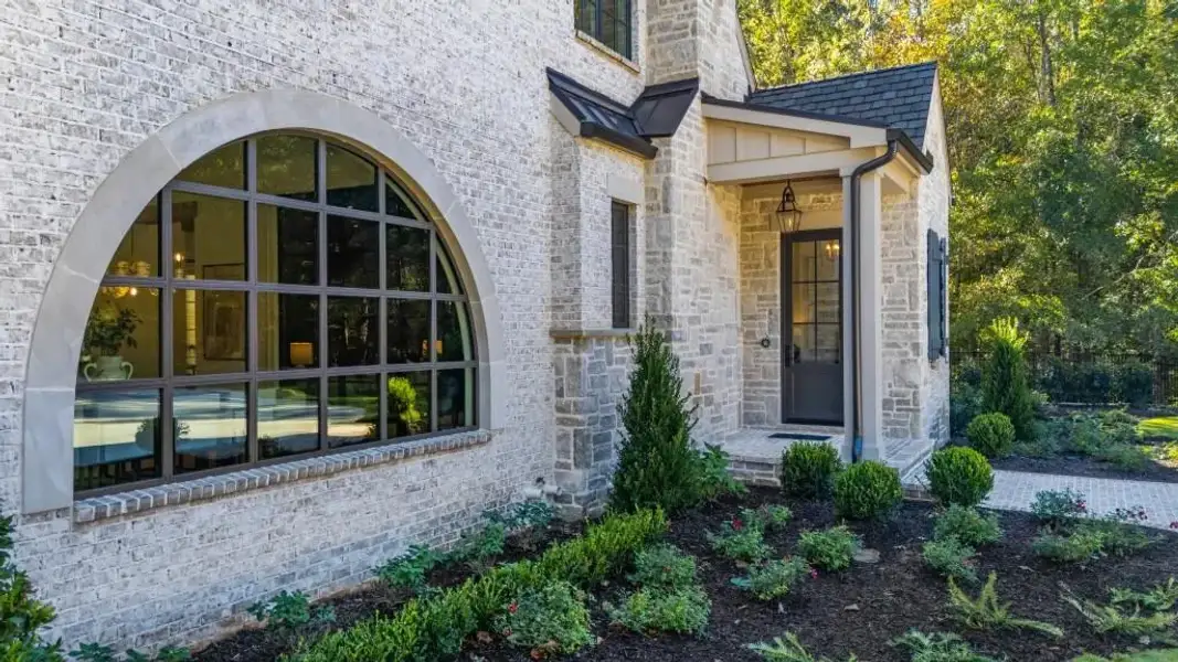Exterior details and patio area of a home in , Milton (Image 32).