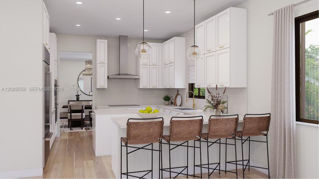 Furnished interior view inside a new home in Parkland Royale, Parkland (Image 20).