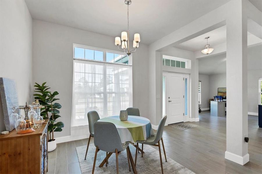 Furnished interior view inside a new home in , Port Charlotte (Image 35). Furnished interior view inside a new home in , Port Charlotte (Image 35).