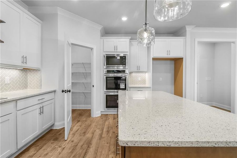 Furnished interior view inside a new home in , Loganville (Image 9).