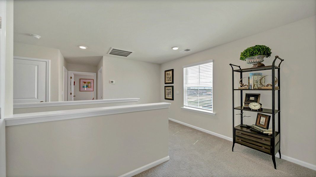 Furnished interior view inside a new home in Hunter's Branch, Hopkins (Image 10). Furnished interior view inside a new home in Hunter's Branch, Hopkins (Image 10).