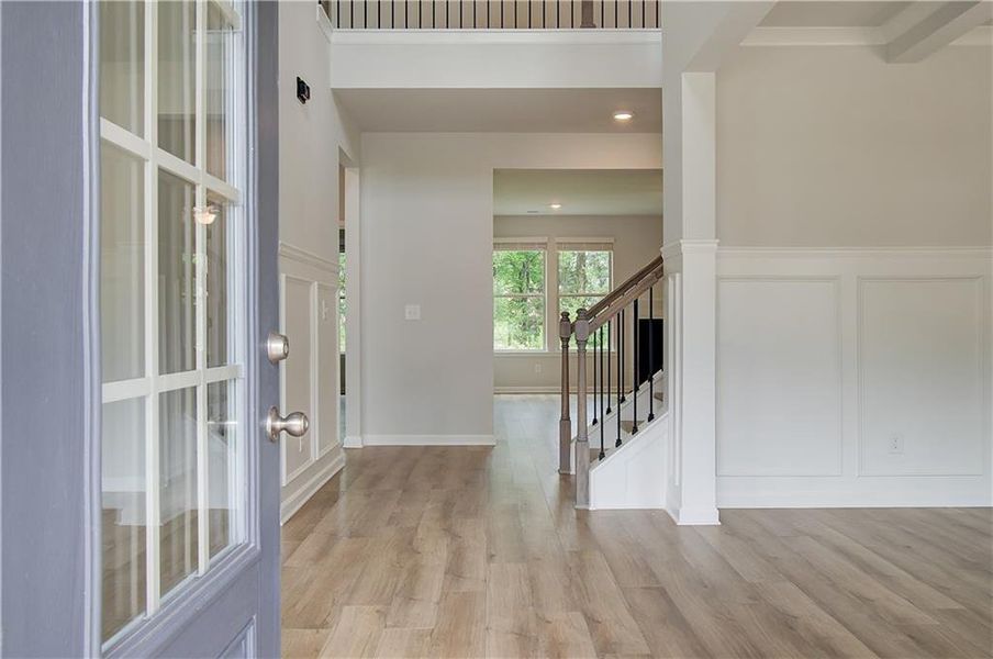 Spacious, unfurnished interior of a new home in Cambria at Traditions, Hampton (Image 19).