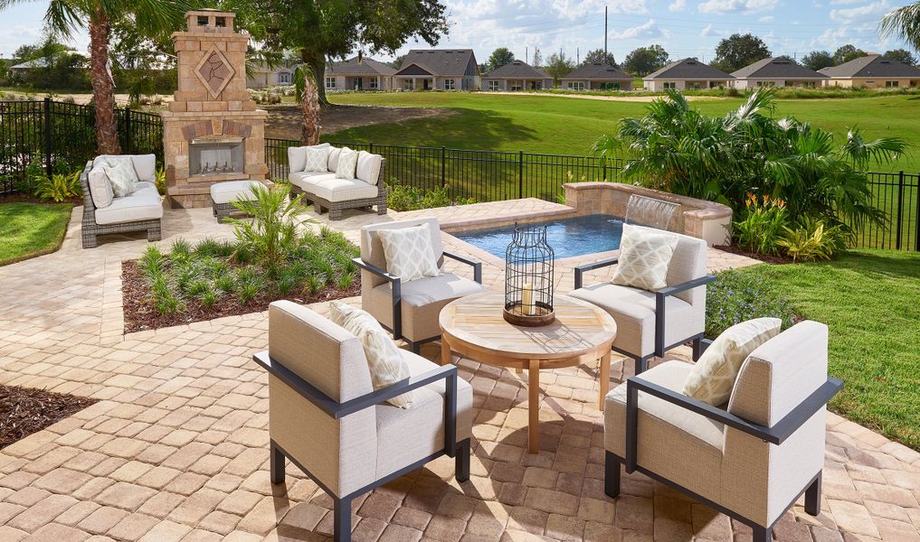 Lanai for outdoor gatherings