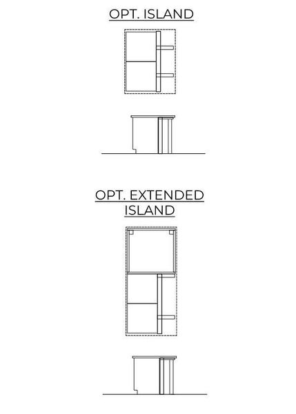 501 - Del Norte Floorplan Island Options