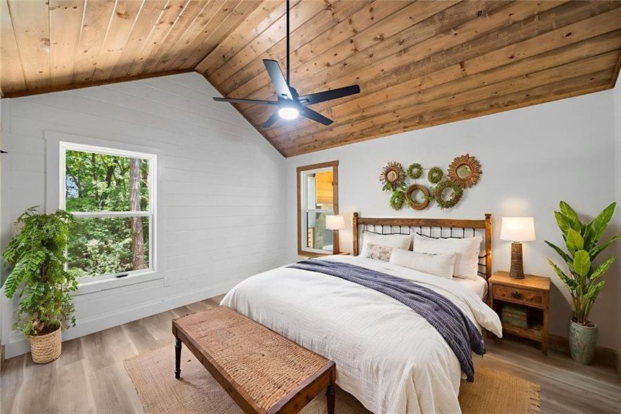 Furnished interior view inside a new home in , Ellijay (Image 5).