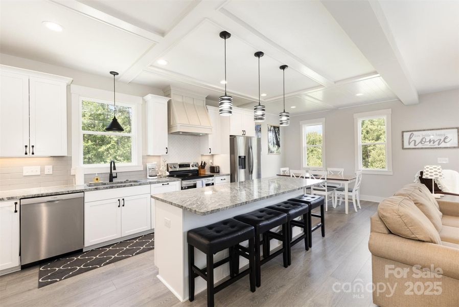 Furnished interior view inside a new home in , Clover (Image 16). Furnished interior view inside a new home in , Clover (Image 16).