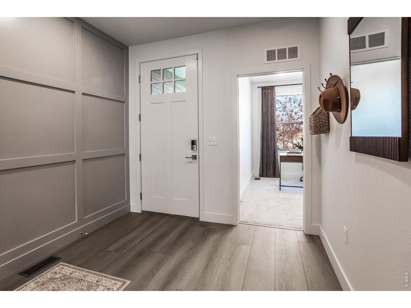 Spacious, unfurnished interior of a new home in Trailside Story Collection - Single Family Homes, Timnath (Image 20).