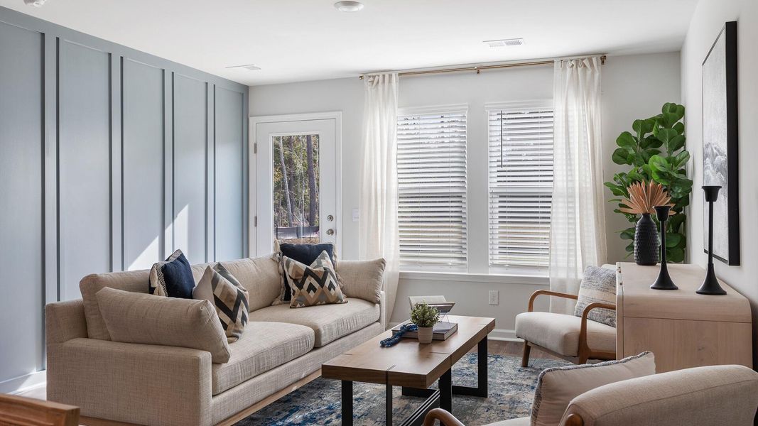 Furnished interior view inside a new home in Marion Village, Santee (Image 12).