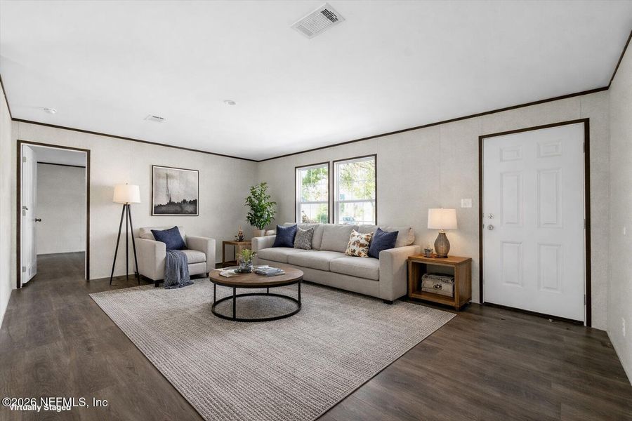 Furnished interior view inside a new home in , Palatka (Image 12). Furnished interior view inside a new home in , Palatka (Image 12).