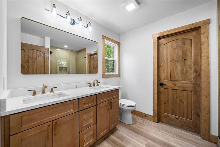 Furnished interior view inside a new home in , Ellijay (Image 8).