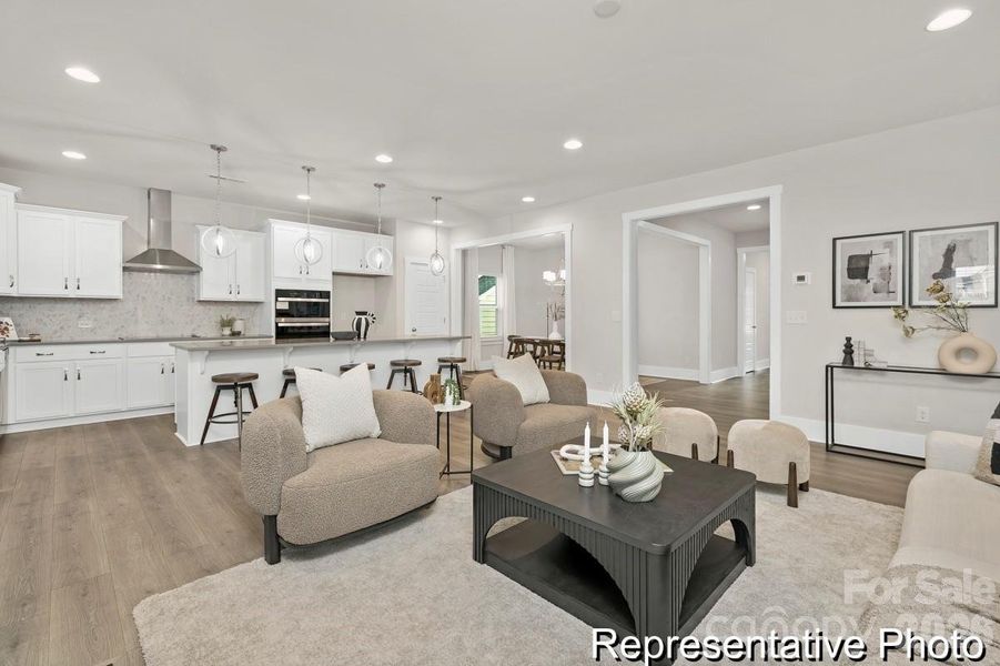 Furnished interior view inside a new home in Morrow Brook, Albemarle (Image 9).