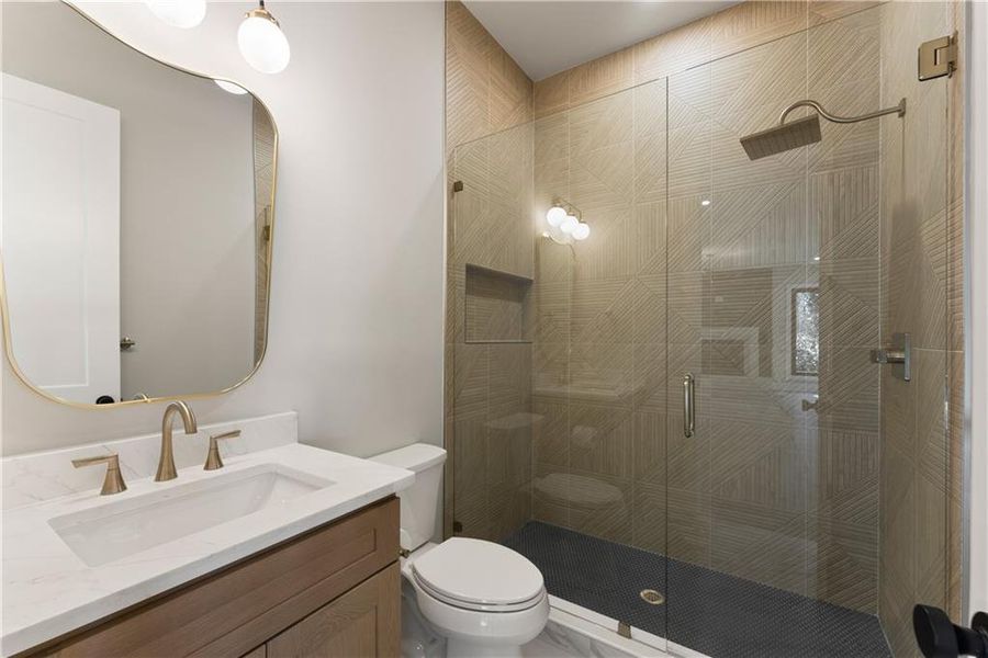 Furnished interior view inside a new home in , Cumming (Image 36).