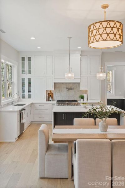 Furnished interior view inside a new home in , Clover (Image 30).