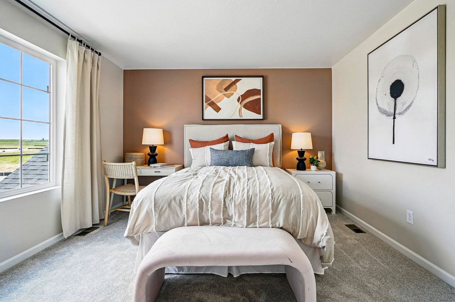 Furnished interior view inside a new home in Parterre, Thornton (Image 4).