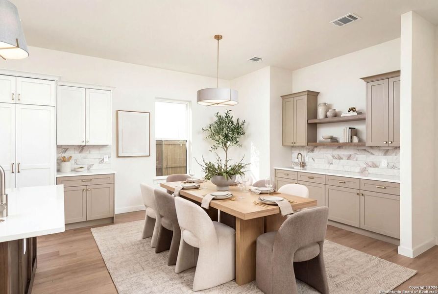 Furnished interior view inside a new home in , San Antonio (Image 13).