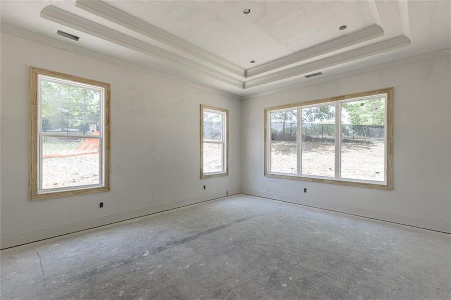 In-progress construction of a new home in , Buford, GA (Image 37).