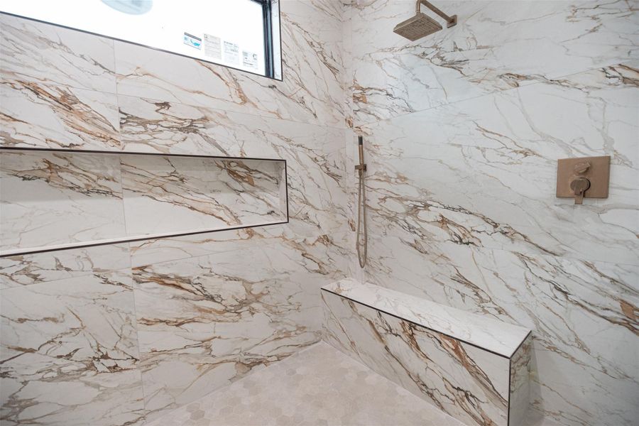 PRIMARY BATHROOM - SHOWER IN WET ROOM