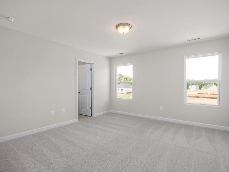 Spacious, unfurnished interior of a new home in Retreat at North Main, Lillington (Image 15).