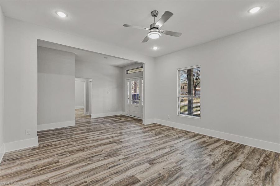 Spacious, unfurnished interior of a new home in , Terrell (Image 27). Spacious, unfurnished interior of a new home in , Terrell (Image 27).