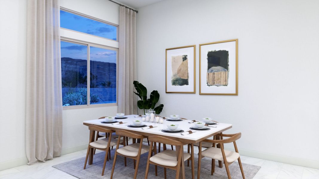 Dining Area - Virtual Photo