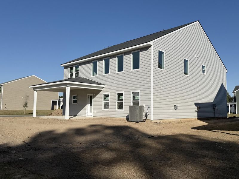Exterior details and patio area of a home in , Summerville (Image 3).