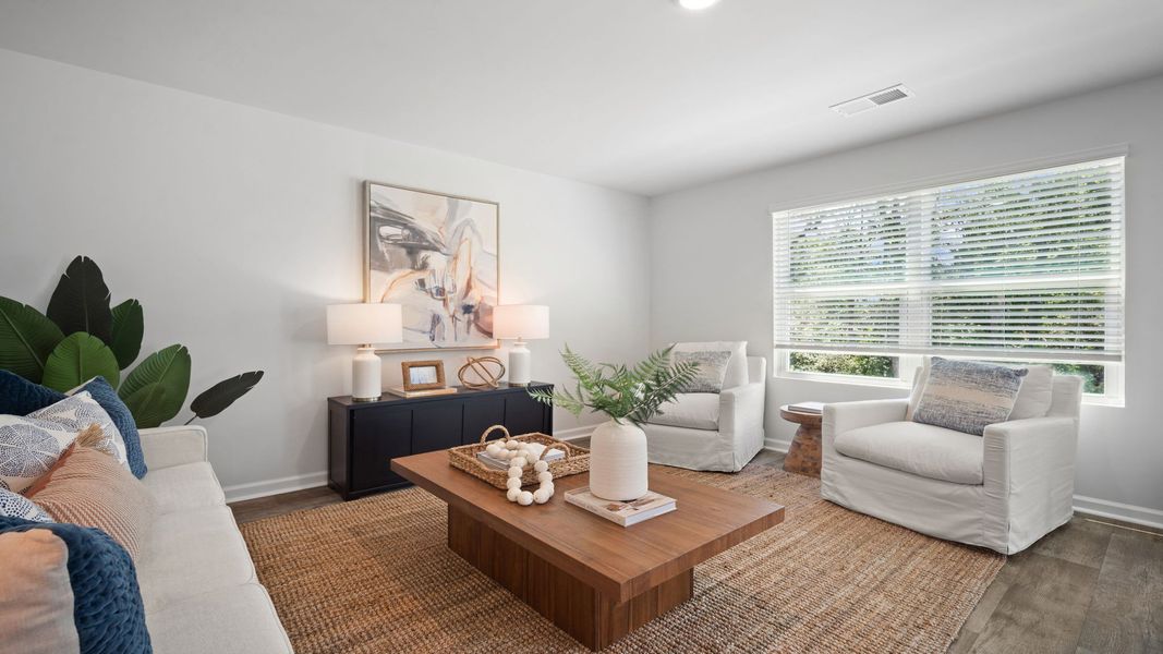 Furnished interior view inside a new home in Cypress Landing, Hardeeville (Image 6).