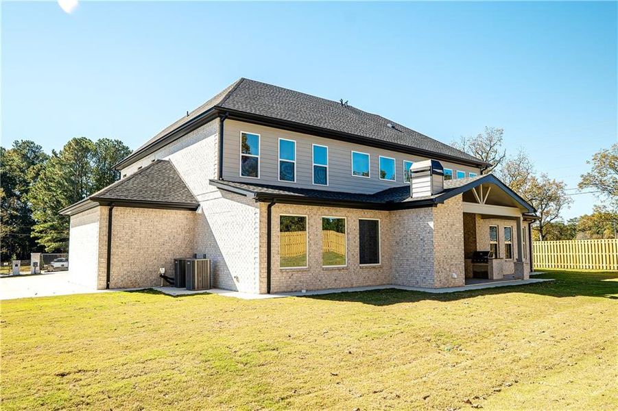 Exterior details and patio area of a home in , Grayson (Image 4).