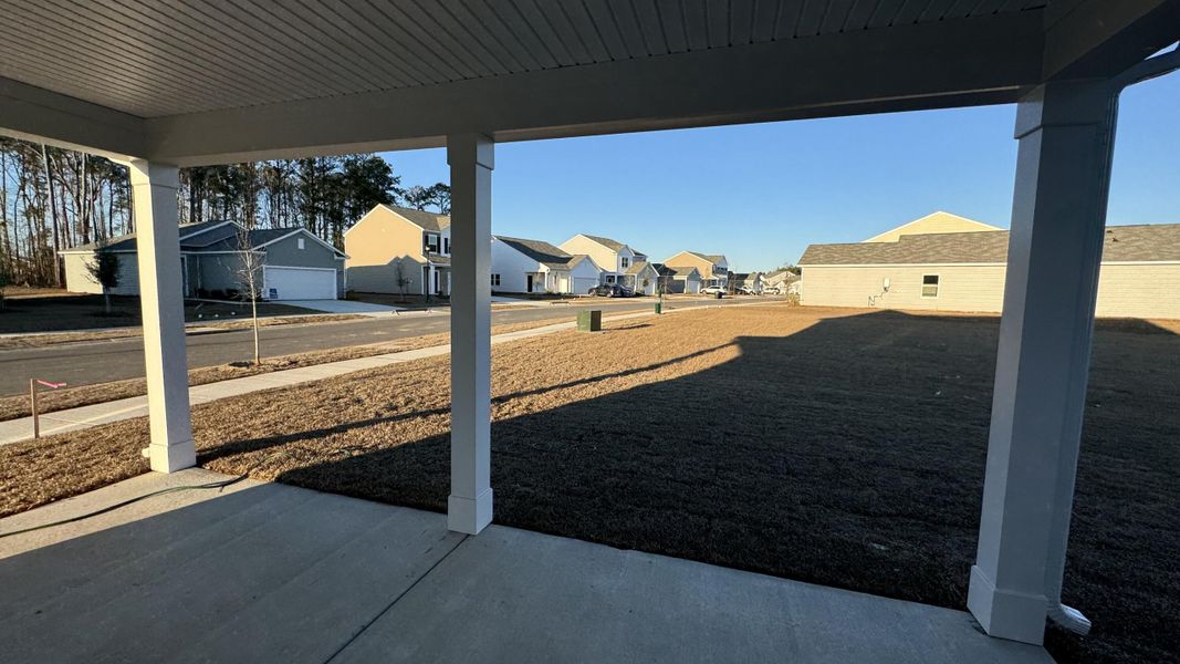 Exterior details and patio area of a home in , Summerville (Image 38). Exterior details and patio area of a home in , Summerville (Image 38).