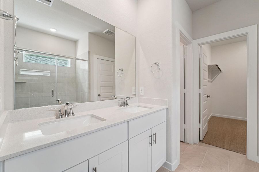 Furnished interior view inside a new home in Landing Meadows - Traditional Series, New Caney (Image 17). Furnished interior view inside a new home in Landing Meadows - Traditional Series, New Caney (Image 17).