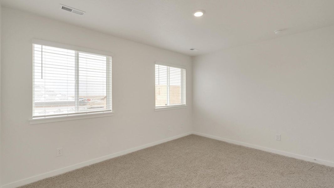 Representative unfurnished interior of a home built from the Cabral by D.R. Horton in The Ridge at Lorson Ranch, Colorado Springs (Image 16).