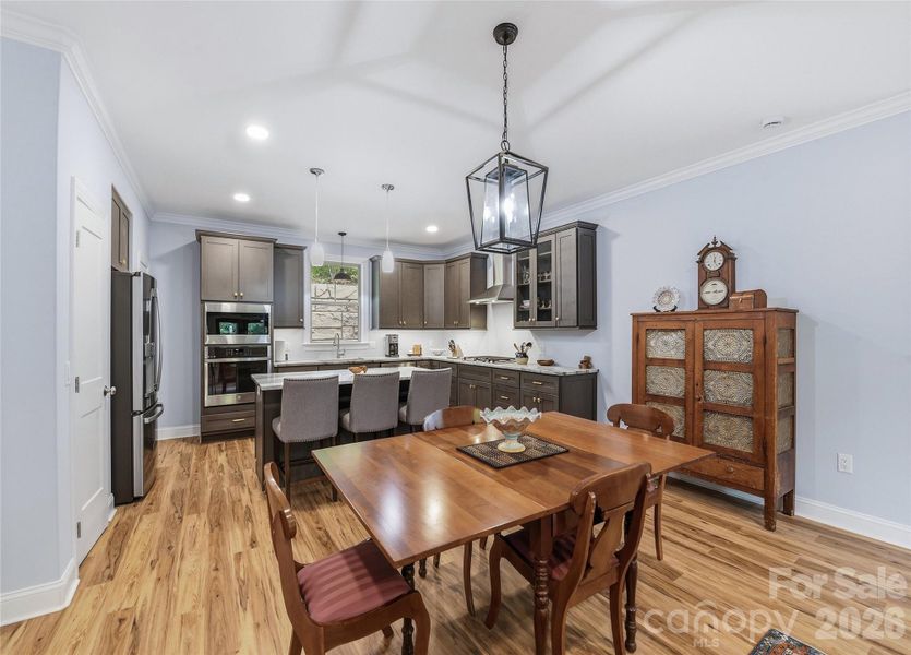 Furnished interior view inside a new home in , Waynesville (Image 9).