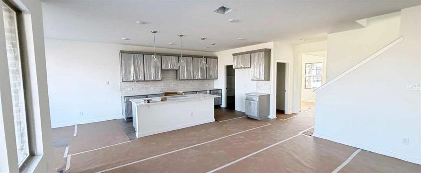 Kitchen Construction Progress featuring the Milan Collection Kitchen Construction Progress featuring the Milan Collection