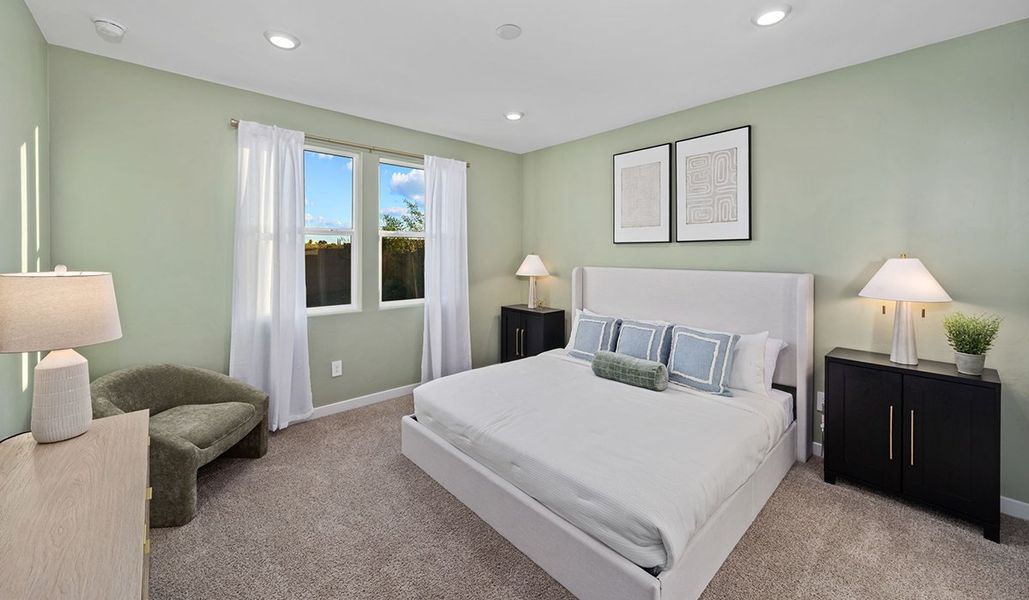 Representative furnished interior of a home built from the Mariposa - C40M by D.R. Horton in Entrada Del Toro at Rancho Sahuarita, Sahuarita (Image 41).