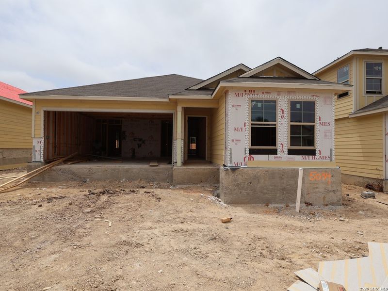 In-progress construction of a new home in Agave, San Antonio, TX (Image 23).