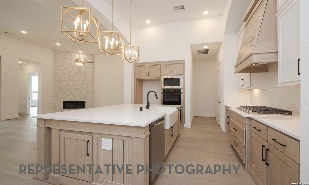 Furnished interior view inside a new home in Mayfair, New Braunfels (Image 7). Furnished interior view inside a new home in Mayfair, New Braunfels (Image 7).