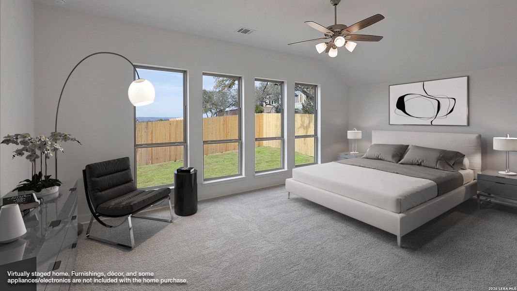 Furnished interior view inside a new home in The Ranches at Creekside, Boerne (Image 7).