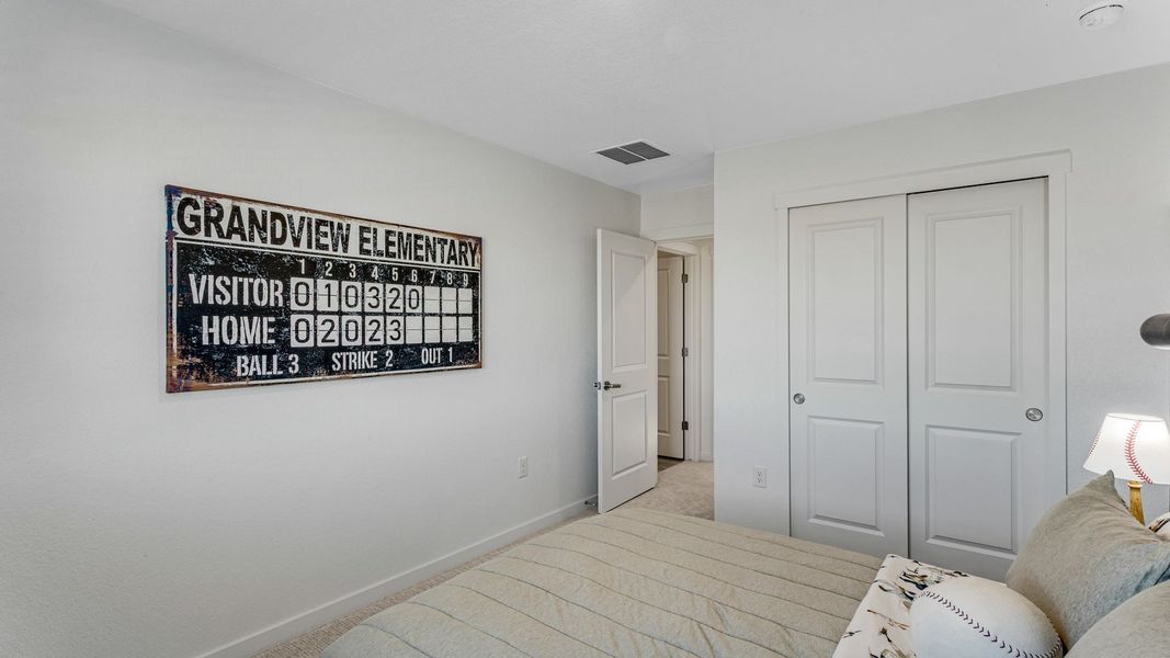Representative furnished interior of a home built from the Pine by D.R. Horton in The Ridge at Lorson Ranch, Colorado Springs (Image 19).