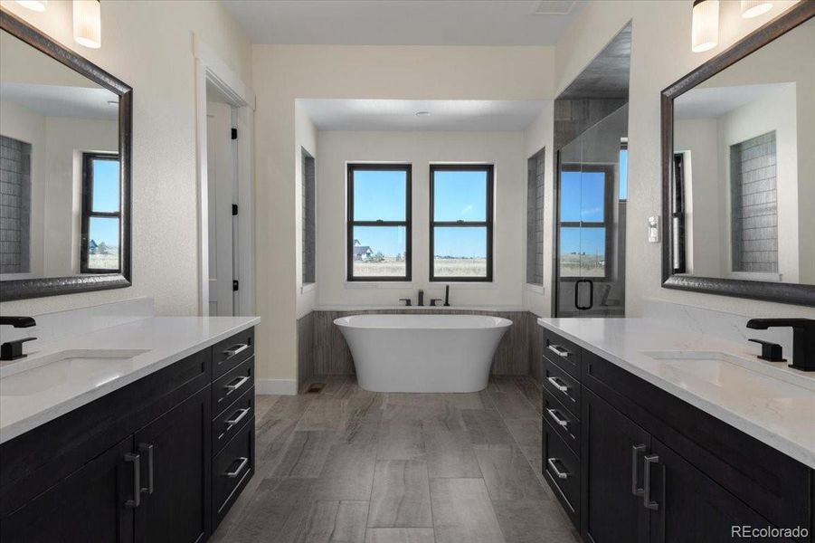 Furnished interior view inside a new home in , Parker (Image 5). Furnished interior view inside a new home in , Parker (Image 5).