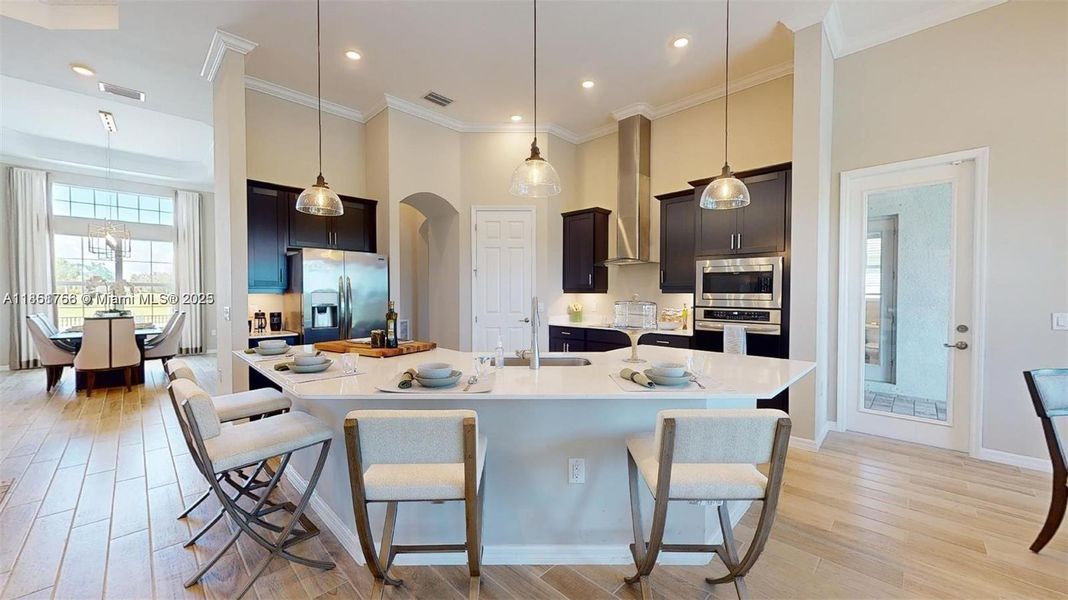 Furnished interior view inside a new home in , Immokalee (Image 43).