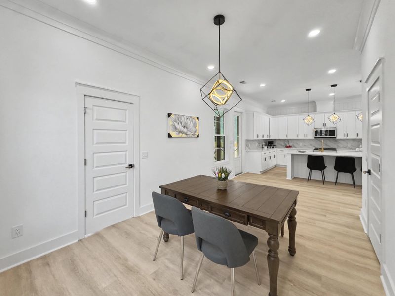 Furnished interior view inside a new home in , North Charleston (Image 19).