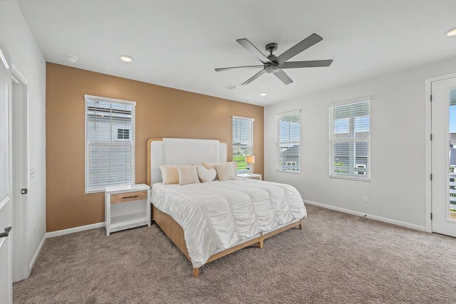Furnished interior view inside a new home in , Summerville (Image 47). Furnished interior view inside a new home in , Summerville (Image 47).