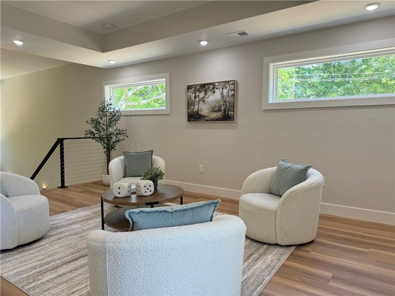 Furnished interior view inside a new home in , East Point (Image 10).