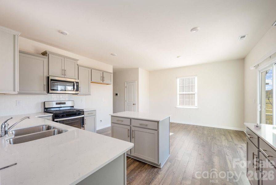 Furnished interior view inside a new home in Secrest Commons, Monroe (Image 8).