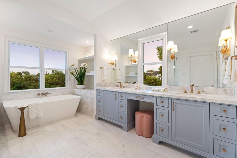 Furnished interior view inside a new home in , Houston (Image 16). Furnished interior view inside a new home in , Houston (Image 16).