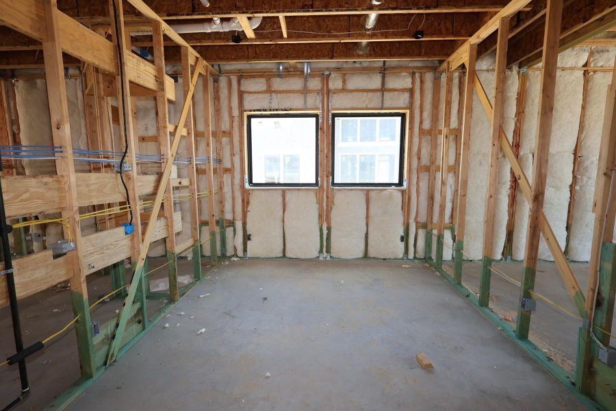 In-progress construction of a new home in Harvest Green - Parkview Collection, Richmond, TX (Image 6).
