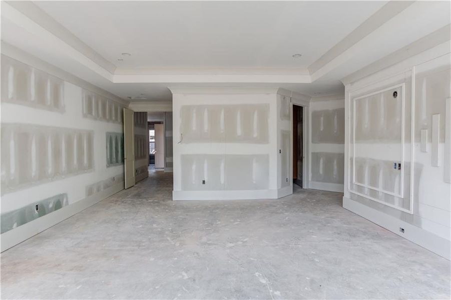 In-progress construction of a new home in , Buford, GA (Image 22).